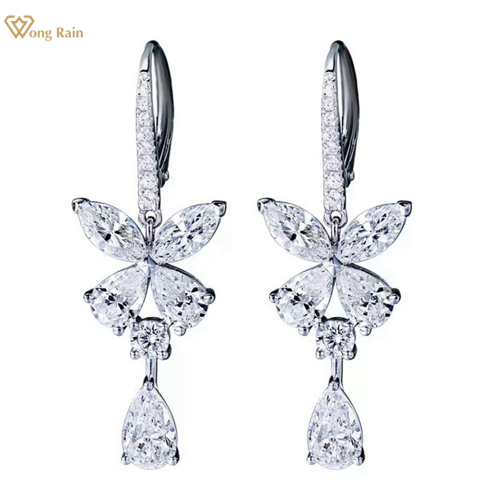 Wong Rain Luxury 925 Sterling Silver Lab Sapphire Gemstone Butterfly Dangle Earrings Wedding Engagement Fine Jewelry Wholesale
Wong Rain Luxury 925 Sterling Silver Lab Sapphire Gemstone Butterfly Dangle Earrings Wedding Engagement Fine Jewelry Wholesale