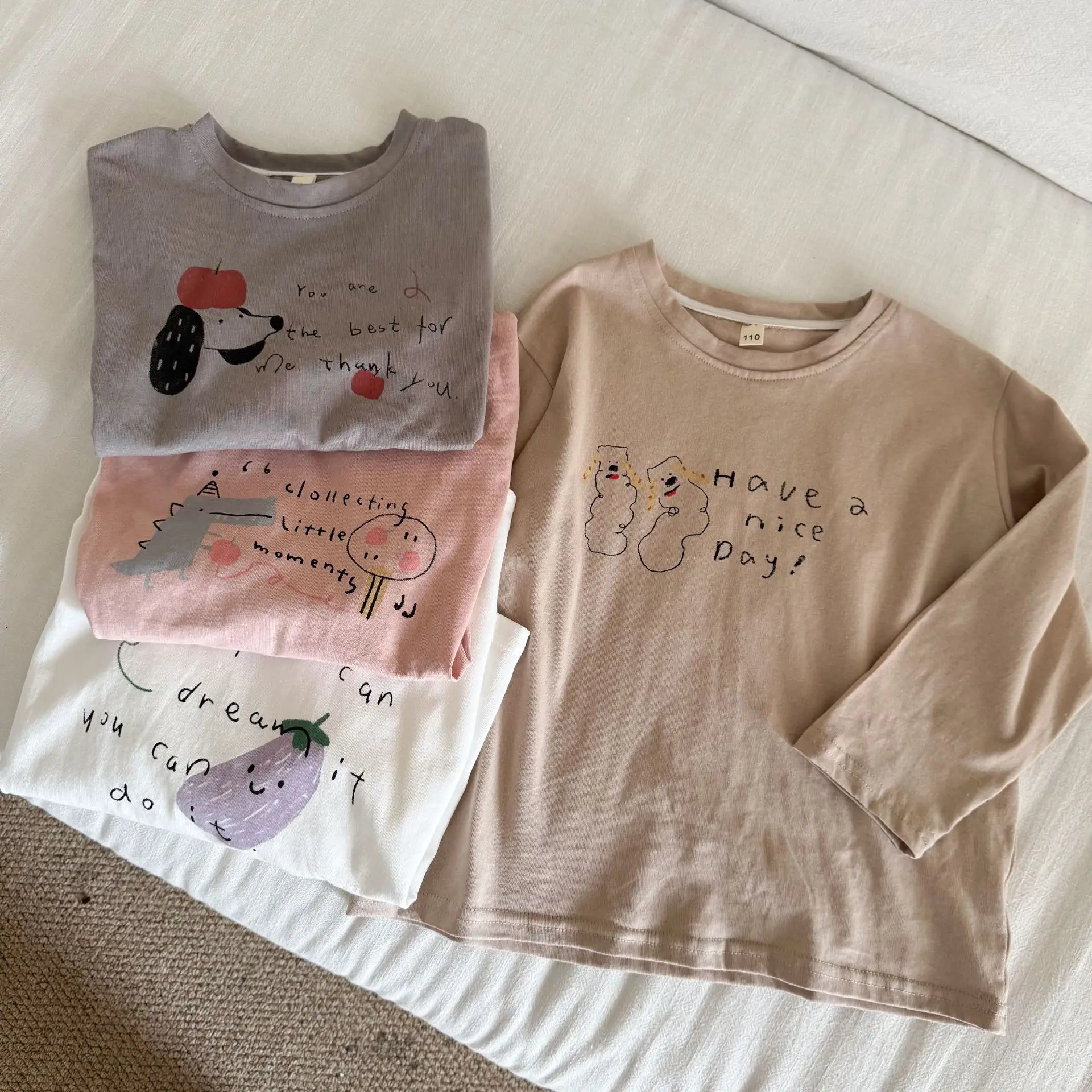 2025 Autumn New Children Long Sleeve T Shirts Cartoon Print Girls Bottoming Shirts Baby Boys Cotton Casual Tops Kids Clothes 5 Se6162e9eeb9c47619327a2c7e4010853e