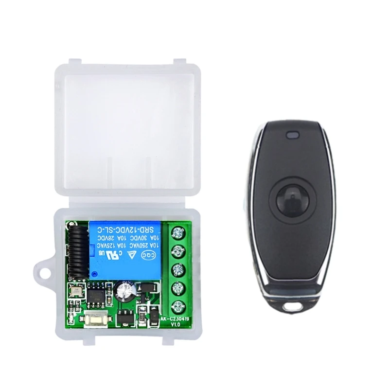 

315MHZ 433MHz DC12V 10A 1 Channel 1Ch Wireless Relays RF Remote Control Switches Dropship