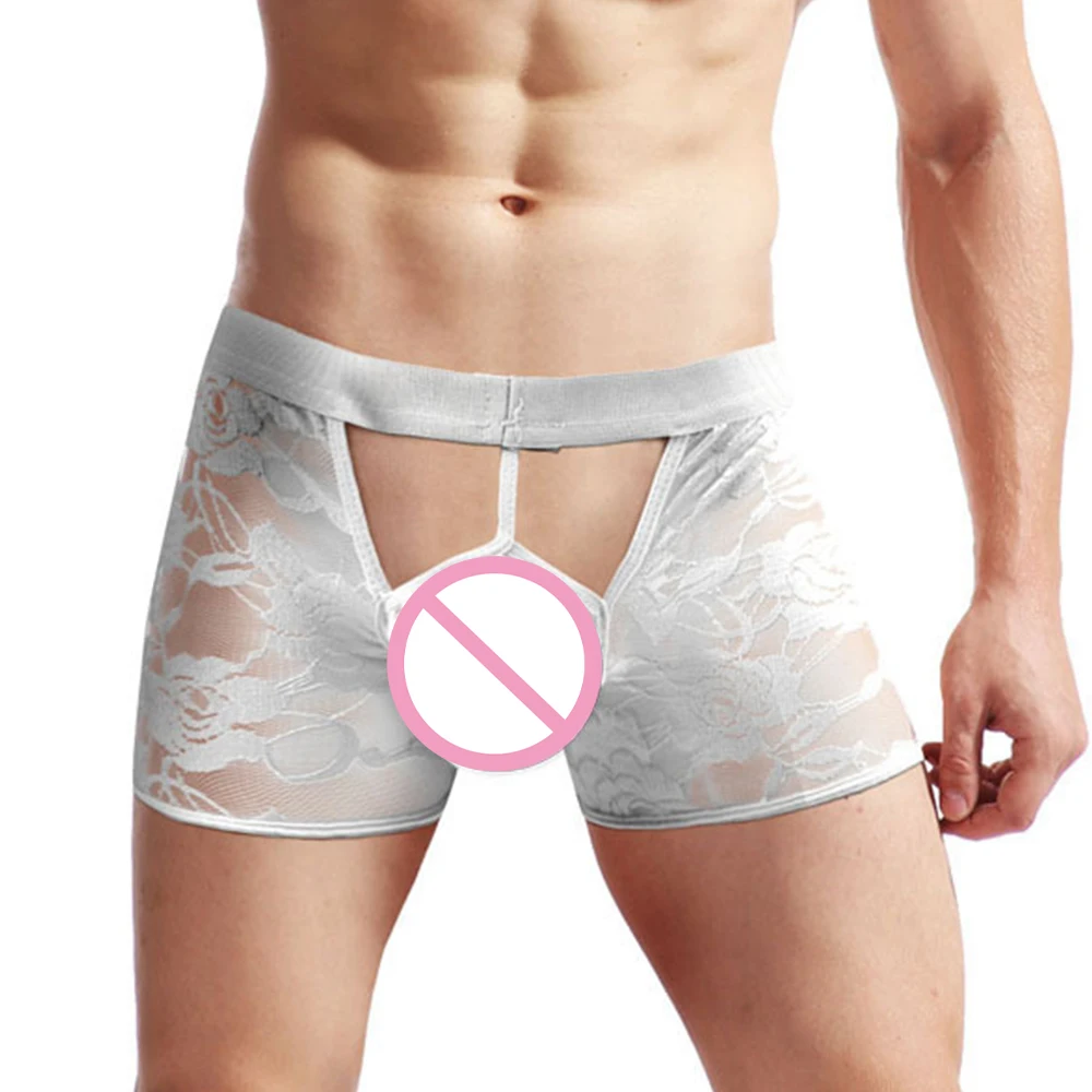 Gay Man Sexy Lace Boxer Trunks Front Hollow Out Panties Erotic Lingerie Sissy Transparent Panties See Through Underpants
Gay Man Sexy Lace Boxer Trunks Front Hollow Out Panties Erotic Lingerie Sissy Transparent Panties See Through Underpants