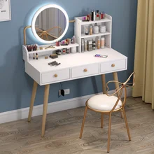 Dressing Table Modern Minimalist Bedroom Small Apartment Storage Cabinet One Nordic Dressing Table Makeup Table
Dressing Table Modern Minimalist Bedroom Small Apartment Storage Cabinet One Nordic Dressing Table Makeup Table