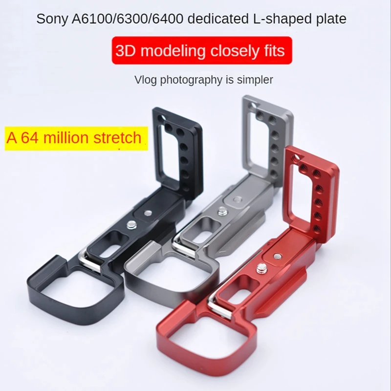 Quick Release L Plate Camera Bracket For Sony A6400 A6300 A6100 Camera Handle Vertical L-Shaped Bracket
Quick Release L Plate Camera Bracket For Sony A6400 A6300 A6100 Camera Handle Vertical L-Shaped Bracket
