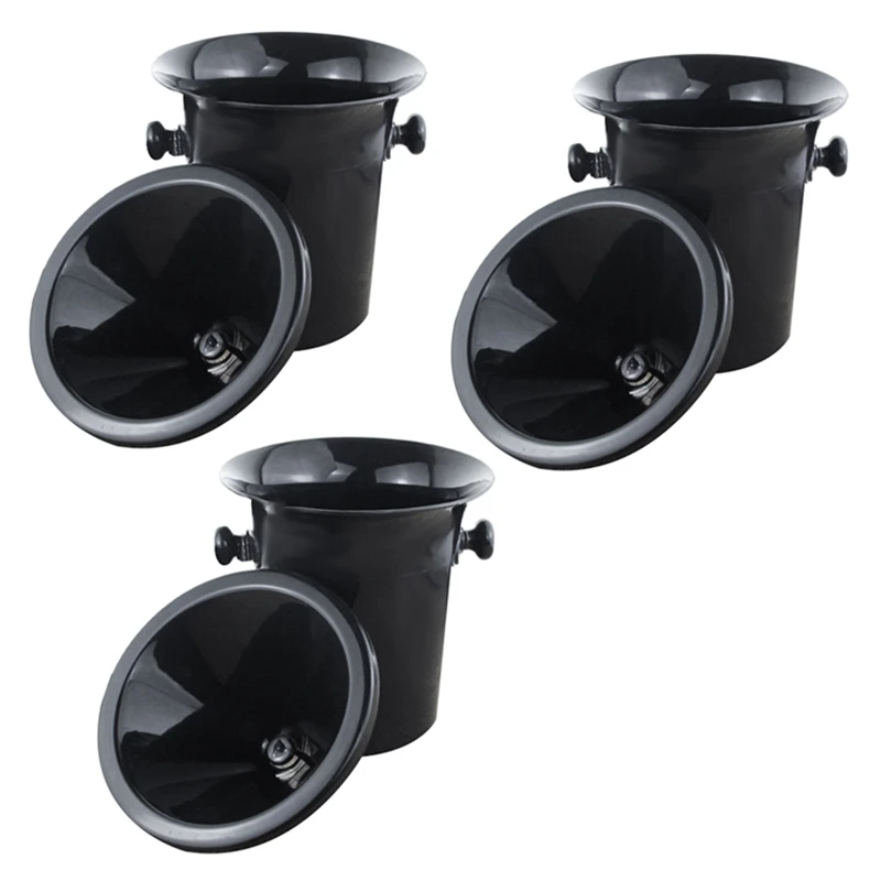 3X Wine Dump Black Plastic Wine Spittoon - Standard Size With Black Funnel Champagne Bucket
3X Wine Dump Black Plastic Wine Spittoon - Standard Size With Black Funnel Champagne Bucket