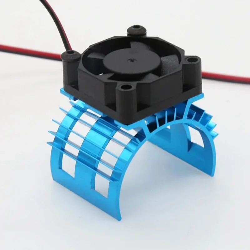 Blue RC Parts Electric Car brushless Motor Heatsink Cover + Cooling Fan for 1:10 HSP RC Car 540 550 3650 Size Motor Heat Sink
Blue RC Parts Electric Car brushless Motor Heatsink Cover + Cooling Fan for 1:10 HSP RC Car 540 550 3650 Size Motor Heat Sink