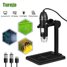 1600X Digital Microscope 3 in 1 USB Electronic Microscope For Soldering With 8 LEDs Zoom Camera Magnifier For MAC Android PC
1600X Digital Microscope 3 in 1 USB Electronic Microscope For Soldering With 8 LEDs Zoom Camera Magnifier For MAC Android PC