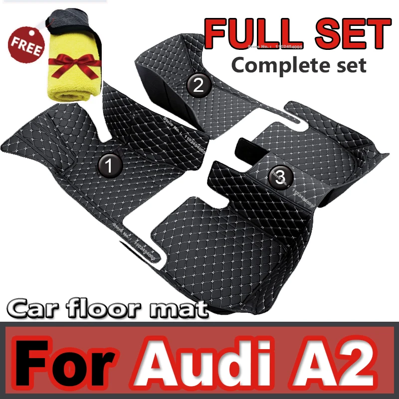 Автомобильный напольный коврик для Audi A2 8Z 2000 ~ 2005, 5-местный водный коврик, автомобильный матовый напольный ковер, кожаный коврик, автомобильные аксессуары, детали интерьера
Автомобильный напольный коврик для Audi A2 8Z 2000 ~ 2005, 5-местный водный коврик, автомобильный матовый напольный ковер, кожаный коврик, автомобильные аксессуары, детали интерьера