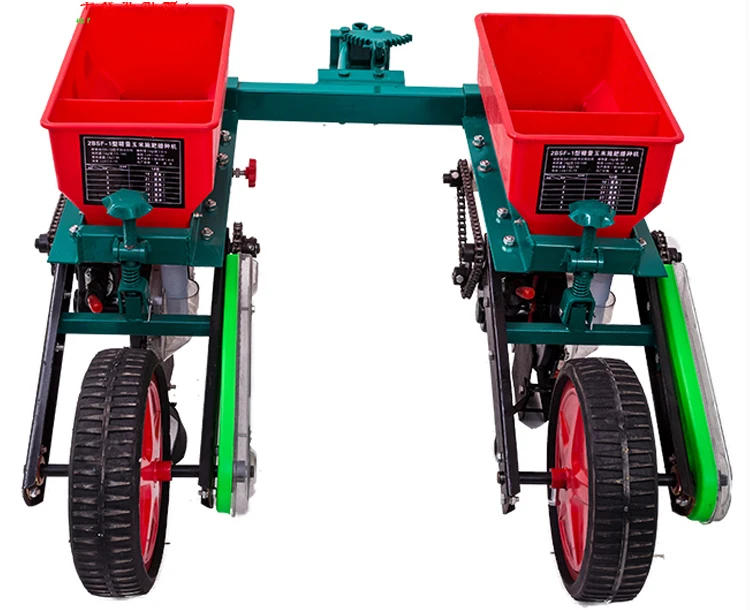 Corn planter driven by walking tractor No tillage fertilizing sorghum soybean precision seeder 2-row 3-row corn planter
Corn planter driven by walking tractor No tillage fertilizing sorghum soybean precision seeder 2-row 3-row corn planter