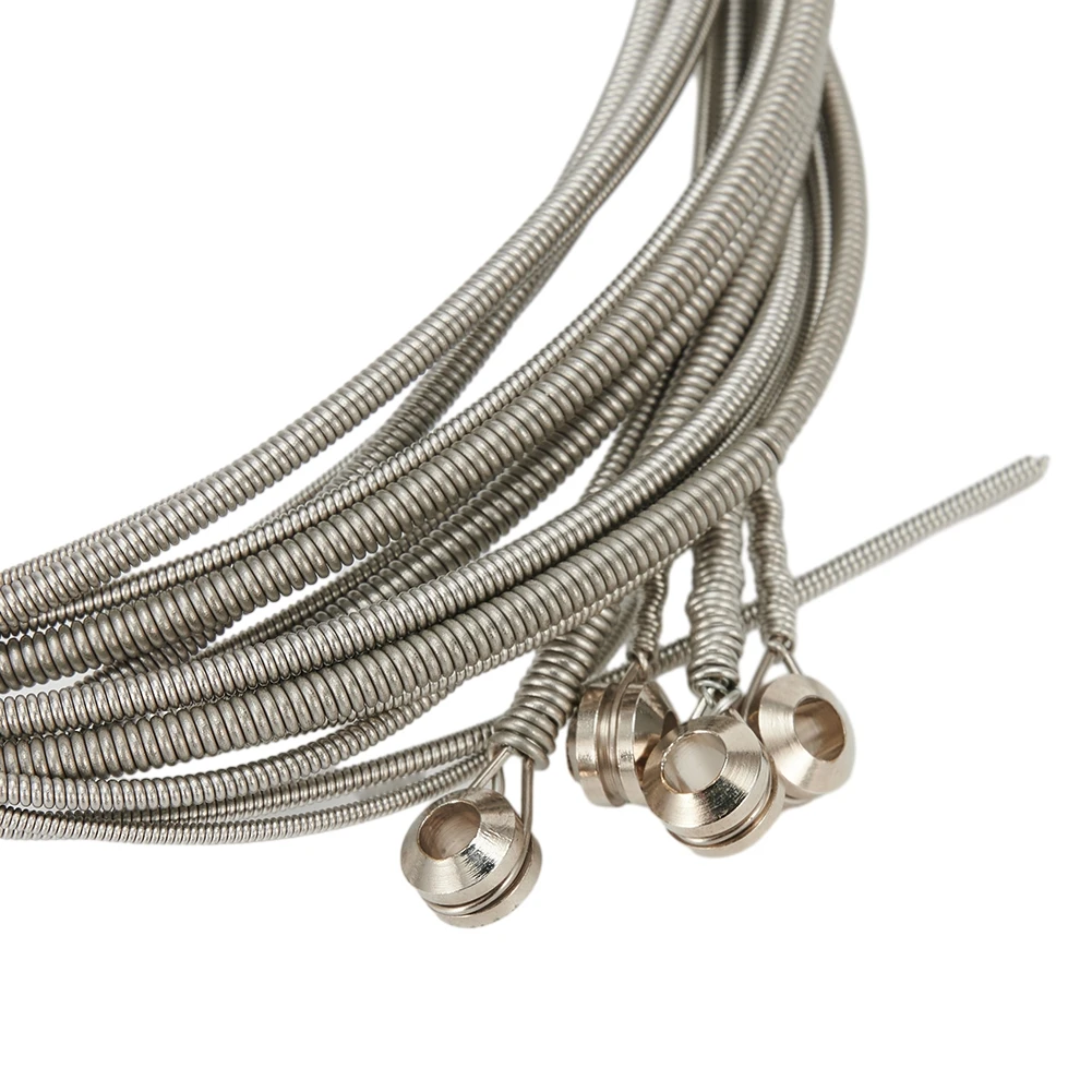 Durable New Practical Quality Replaces Bass Strings Accessories Carbon Steel Core Silver Spare Parts Steel Cord
Durable New Practical Quality Replaces Bass Strings Accessories Carbon Steel Core Silver Spare Parts Steel Cord