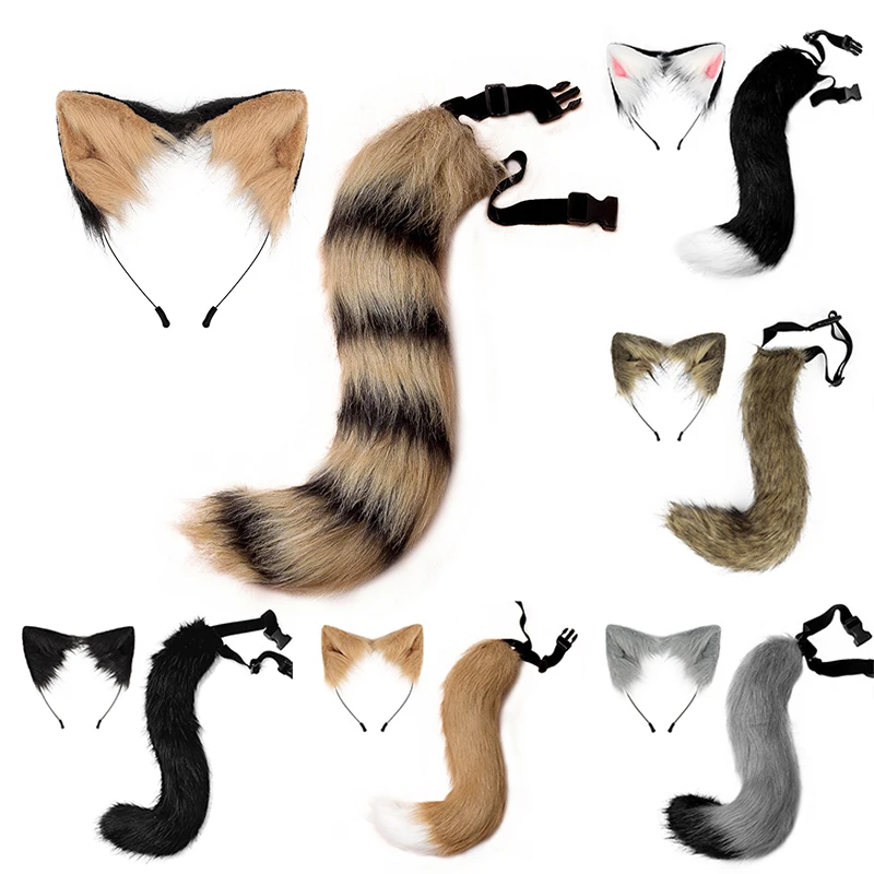 Plush Hair Hoop Animal Ears Headwear Tail Set Furry Fox Ear Hairband Pink Cute Headpiece Anime Lolita Cosplay Accessories
Plush Hair Hoop Animal Ears Headwear Tail Set Furry Fox Ear Hairband Pink Cute Headpiece Anime Lolita Cosplay Accessories