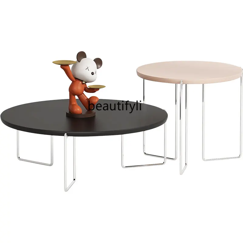 yj Nordic Solid Wood round Combination High-Grade Tea Table Light Luxury Modern Home Silent Wind Side Table
yj Nordic Solid Wood round Combination High-Grade Tea Table Light Luxury Modern Home Silent Wind Side Table