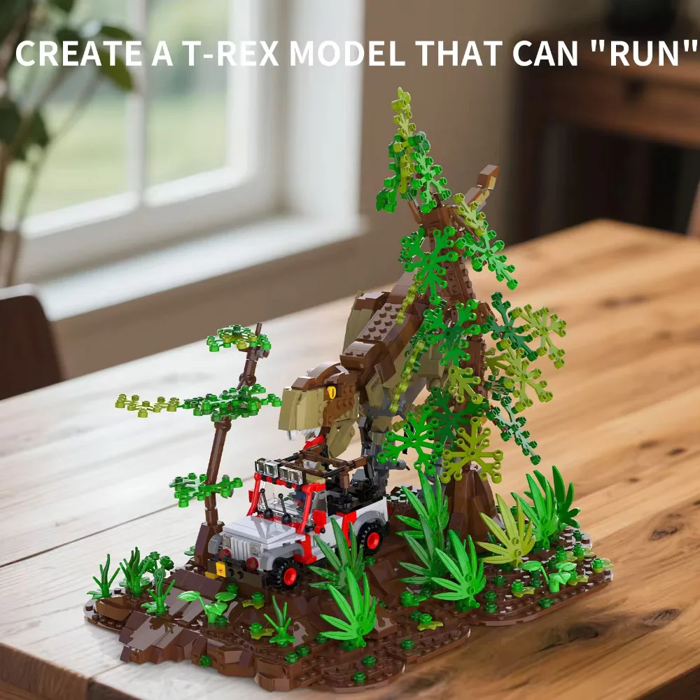 In stokc IDEAS 1555PCS Dinosaur World Park Building Blocks Tyrannosaurus Rex Bricks Sets Boy Toys Children Christmas Gifts In stokc IDEAS 1555PCS Dinosaur World Park Building Blocks Tyrannosaurus Rex Bricks Sets Boy Toys Children Christmas Gifts