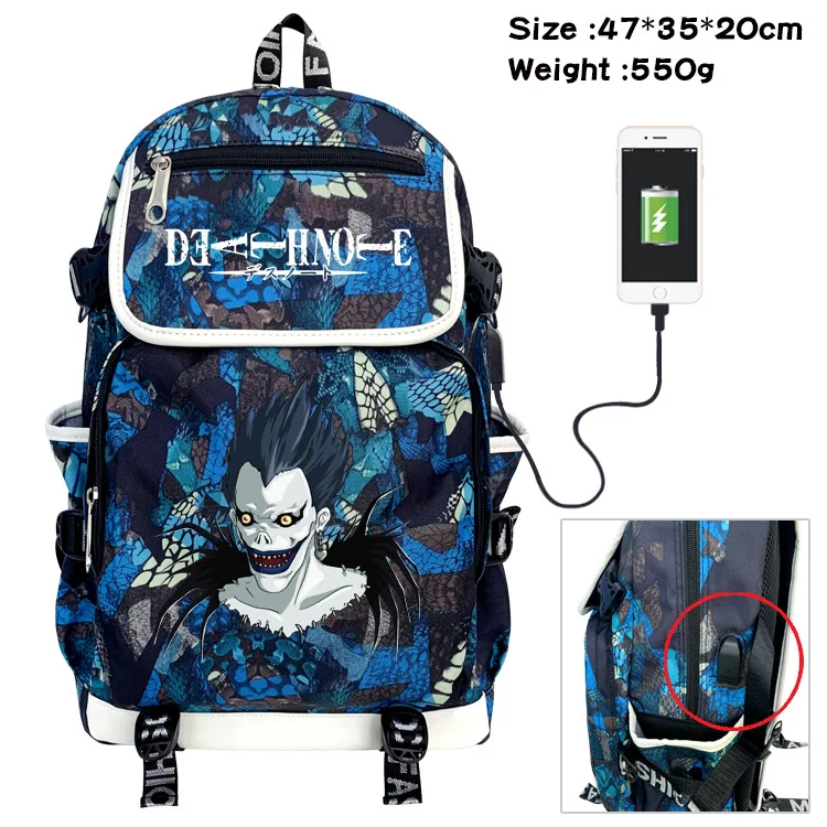 Anime Backpack Death Note Cartoon School Bag Large Capacity Travel Shoulder Bags Bookbags Knapsack
Anime Backpack Death Note Cartoon School Bag Large Capacity Travel Shoulder Bags Bookbags Knapsack