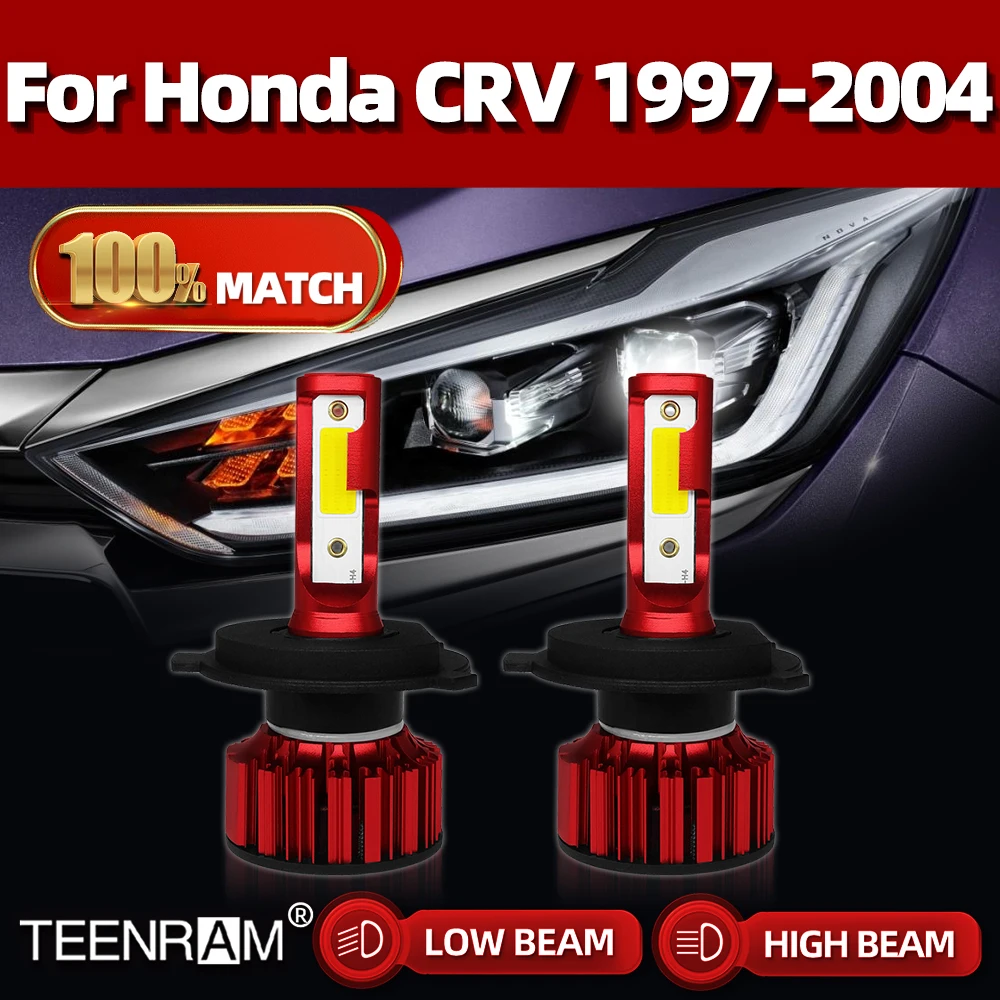 20000LM H4 Canbus LED Headlight Bulbs 120W High Low Beam LED Head Lamp For Honda CRV 1997 1998 1999 2000 2001 2002 2003 2004
20000LM H4 Canbus LED Headlight Bulbs 120W High Low Beam LED Head Lamp For Honda CRV 1997 1998 1999 2000 2001 2002 2003 2004