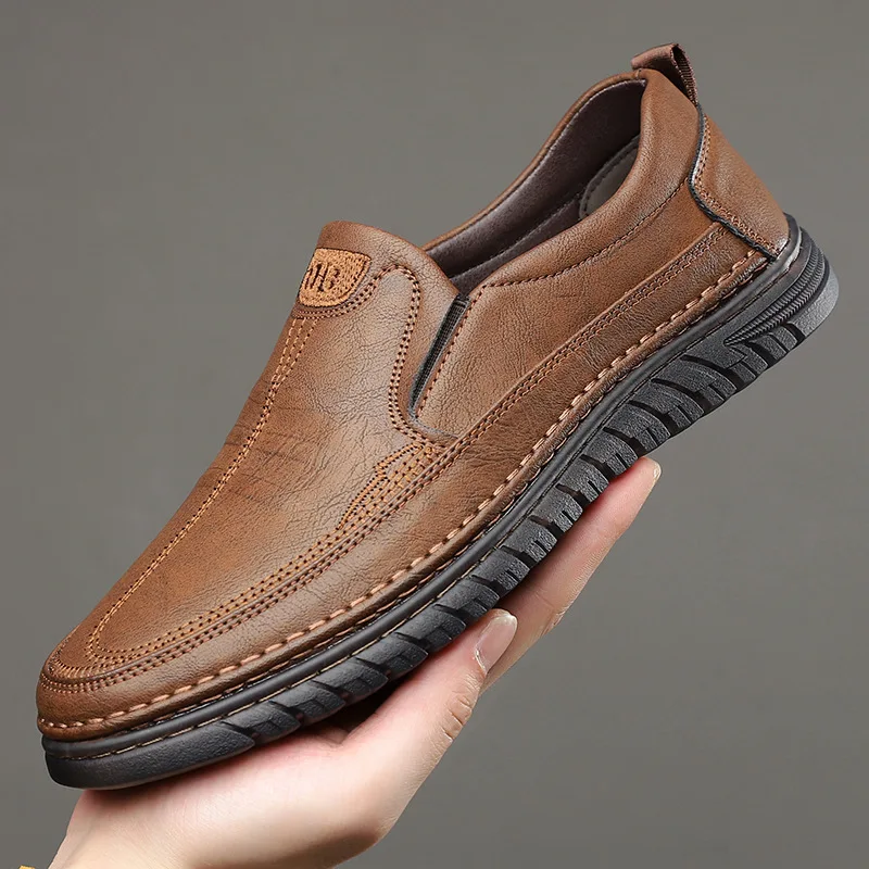 Wnfsy Men Cowhide Leather Casual Shoes Outdoor Comfortable High Quality Soft Classic Driving Non-slip Flats Moccasin Zapatillas
Wnfsy Men Cowhide Leather Casual Shoes Outdoor Comfortable High Quality Soft Classic Driving Non-slip Flats Moccasin Zapatillas