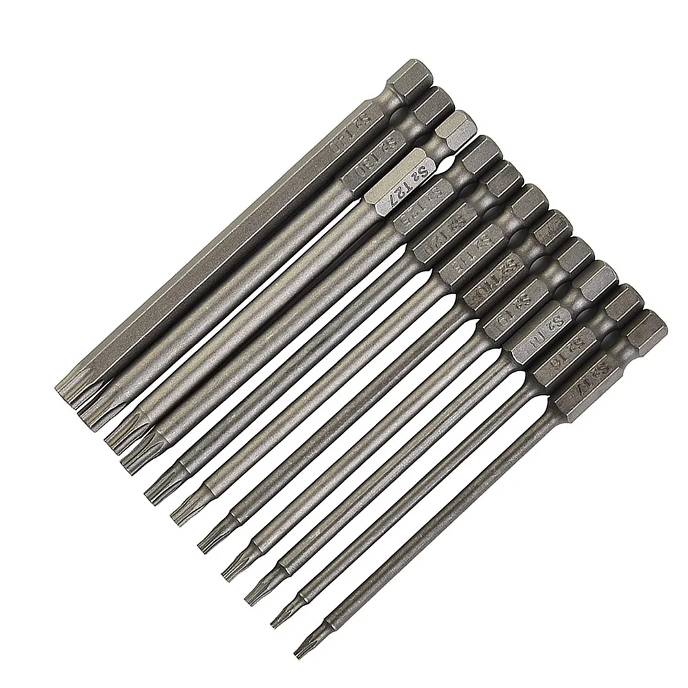Hand Tools Torx Screwdriver Bit Equipment Hardness Magnetic Head Security 100mm Assorted Garden Home High Quality
Hand Tools Torx Screwdriver Bit Equipment Hardness Magnetic Head Security 100mm Assorted Garden Home High Quality