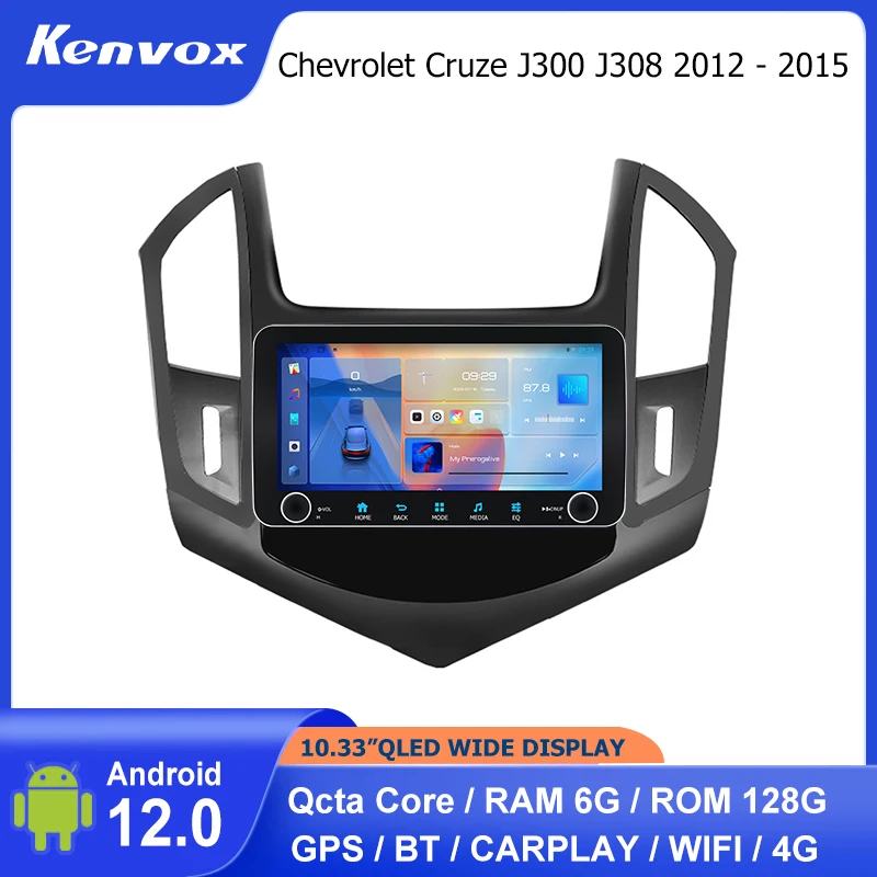 Автомагнитола на Android для Chevrolet Cruze, 10,33 дюйма, J300, J308, 2012-2015, GPS-навигация, мультимедийный плеер для Carplay, стерео, головное устройство DSP
Автомагнитола на Android для Chevrolet Cruze, 10,33 дюйма, J300, J308, 2012-2015, GPS-навигация, мультимедийный плеер для Carplay, стерео, головное устройство DSP