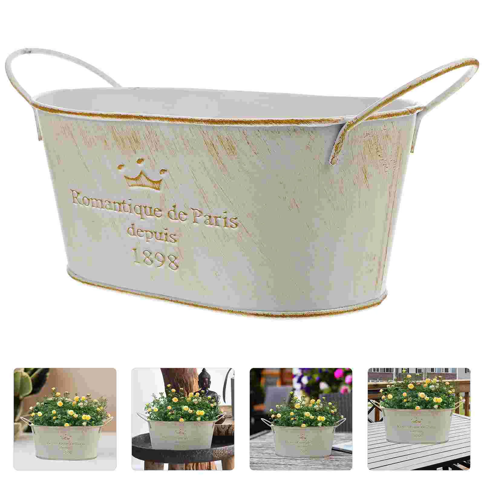 Metal Vases Vintage Flower Pot Retro Flower Pot Farmhouse Flower Vases Vintage Flower Bucket Vintage Flower Jugs Vintage Planter
Metal Vases Vintage Flower Pot Retro Flower Pot Farmhouse Flower Vases Vintage Flower Bucket Vintage Flower Jugs Vintage Planter