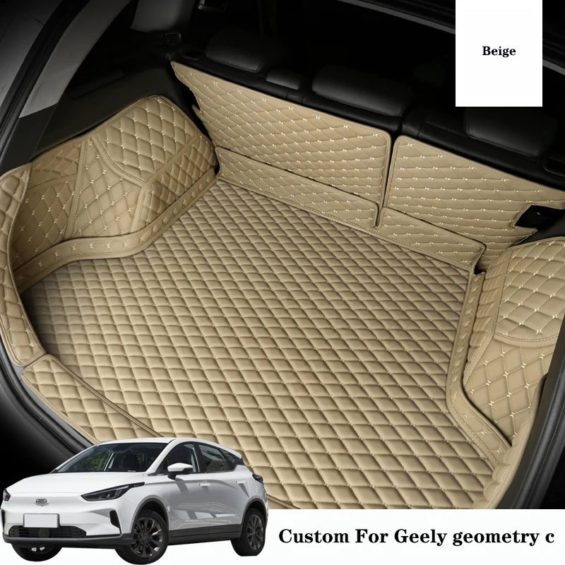 Custom Car Trunk Mat For Geely Geometry C 2021 2022 2023 Waterproof Leather High Quality Interior Floor Board Auto Accessories
Custom Car Trunk Mat For Geely Geometry C 2021 2022 2023 Waterproof Leather High Quality Interior Floor Board Auto Accessories