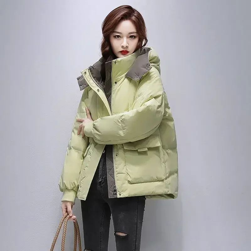 2024 Jacket New Cotton Coat Women's Short Winter Outerwear Thickened Korean Loose Clothes Women
2024 Jacket New Cotton Coat Women's Short Winter Outerwear Thickened Korean Loose Clothes Women
