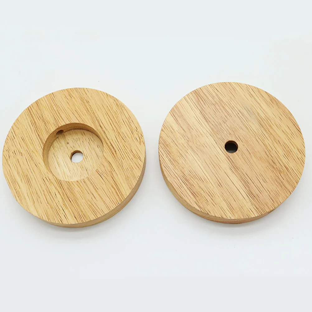 2pcs Round Wooden Table Lamp Base DIY Wood Lamp Base Light Parts Stand
2pcs Round Wooden Table Lamp Base DIY Wood Lamp Base Light Parts Stand