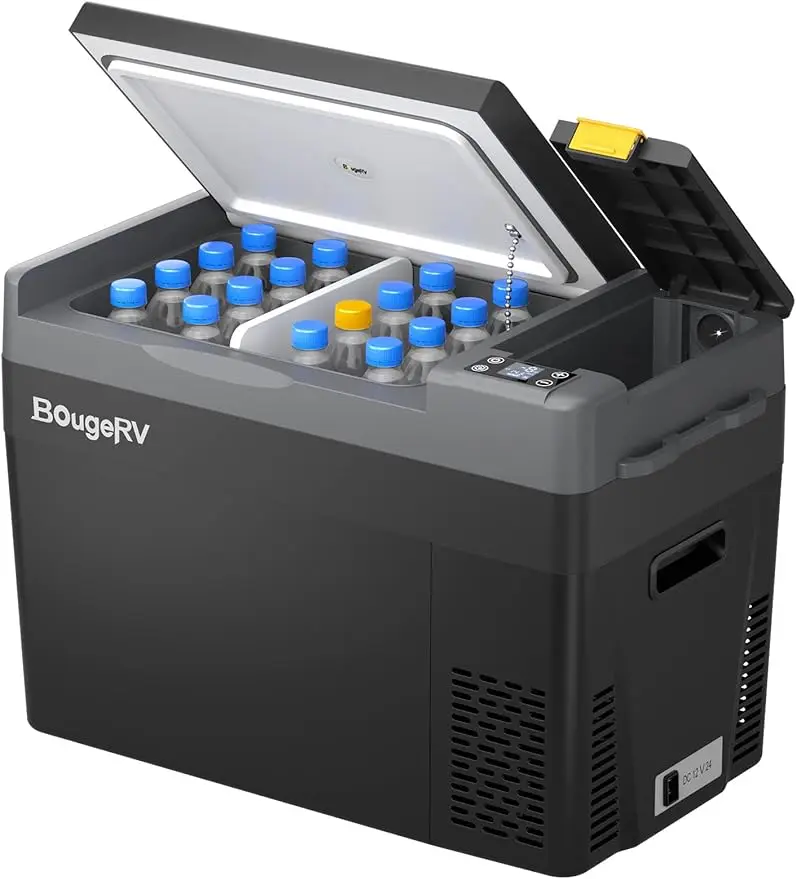 BougeRV 12 Volt холодильник, CRPRO 30 кварт 12 В, автомобильный холодильник, портативная морозильная камера (-8 ℉ ~ 50 ℉), охладитель компрессора с 12 В/24 DC
BougeRV 12 Volt холодильник, CRPRO 30 кварт 12 В, автомобильный холодильник, портативная морозильная камера (-8 ℉ ~ 50 ℉), охладитель компрессора с 12 В/24 DC