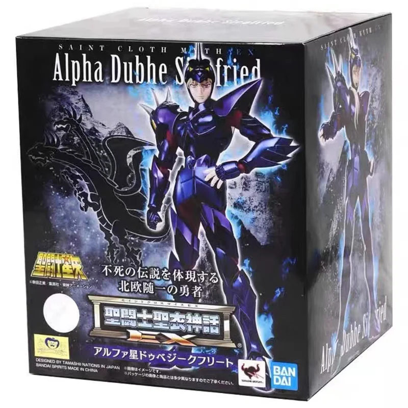 100% In Stock Original BANDAI Saint Cloth Myth EX Alpha Duhbe Siegfried PVC Anime Action Collection Figures Model Toys
100% In Stock Original BANDAI Saint Cloth Myth EX Alpha Duhbe Siegfried PVC Anime Action Collection Figures Model Toys