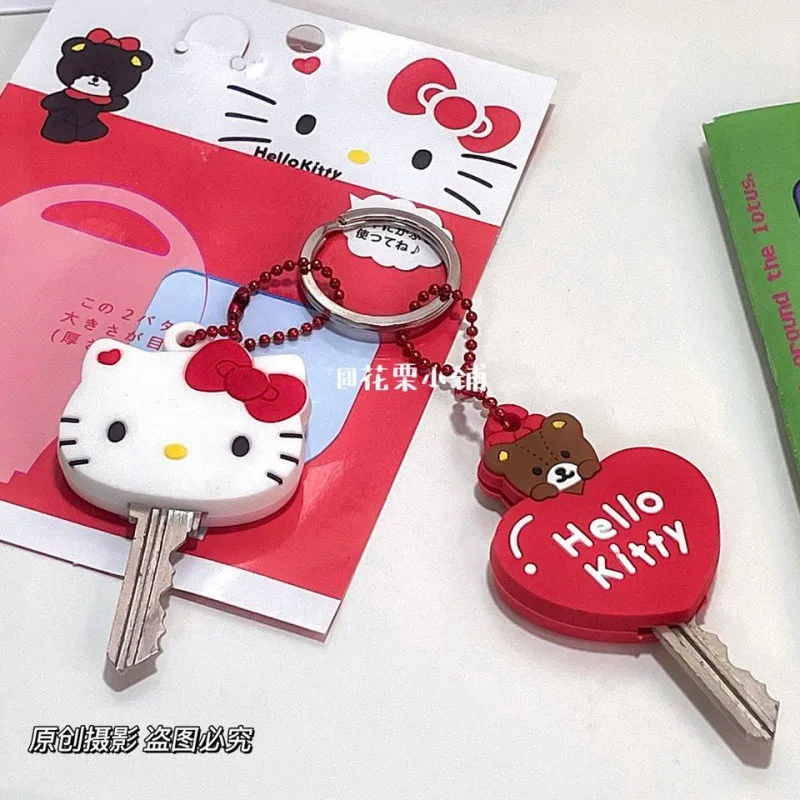Kawaii HelloKittys Key Cover Sanrioed Kuromis Melodys Anime Cartoon Cute Keychain Pendant Accessory Toy Gift
Kawaii HelloKittys Key Cover Sanrioed Kuromis Melodys Anime Cartoon Cute Keychain Pendant Accessory Toy Gift