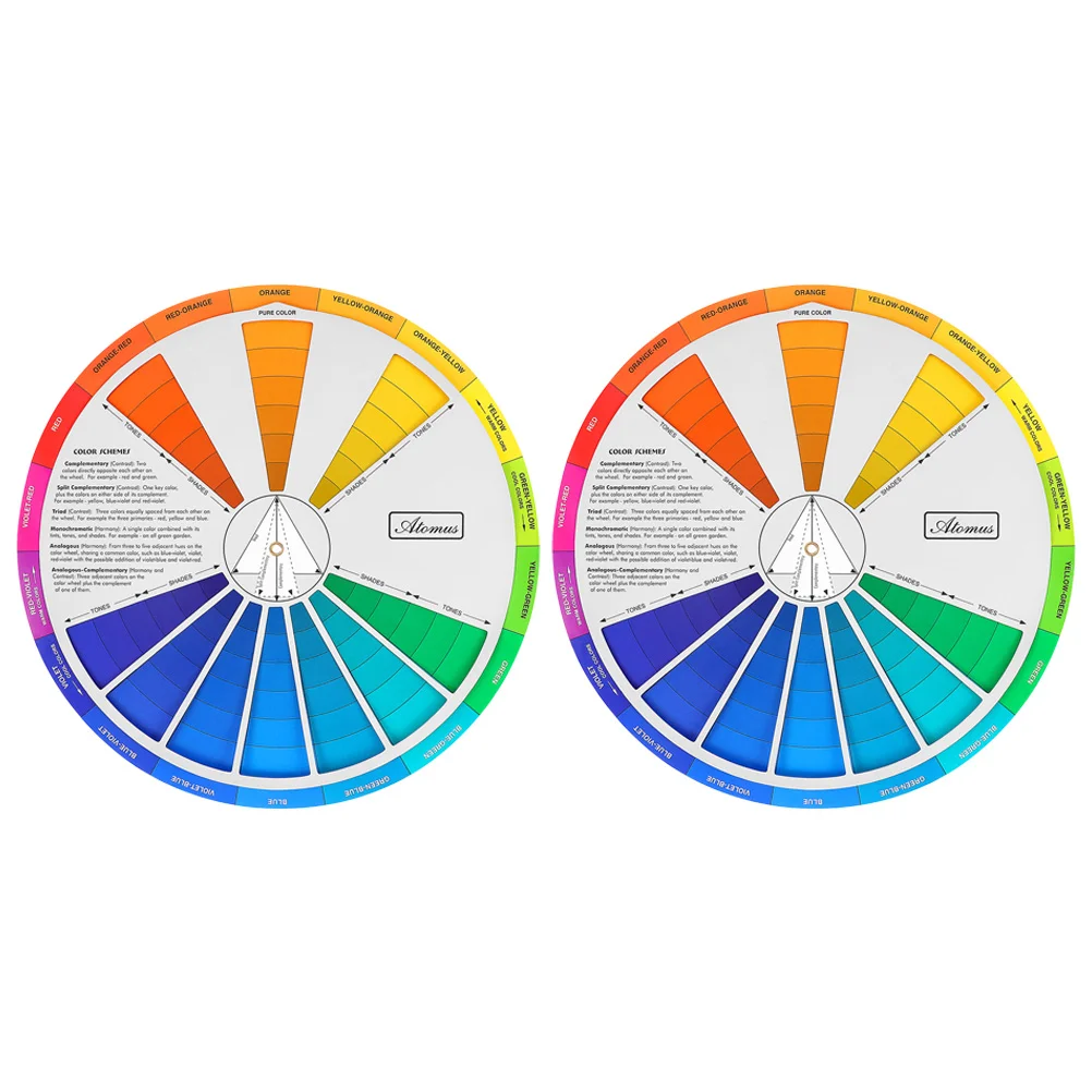 Color Card Gradient Wheel Learning for Painting Chart Rotatable Mixing Paper Standard Class Teaching Tool
Color Card Gradient Wheel Learning for Painting Chart Rotatable Mixing Paper Standard Class Teaching Tool