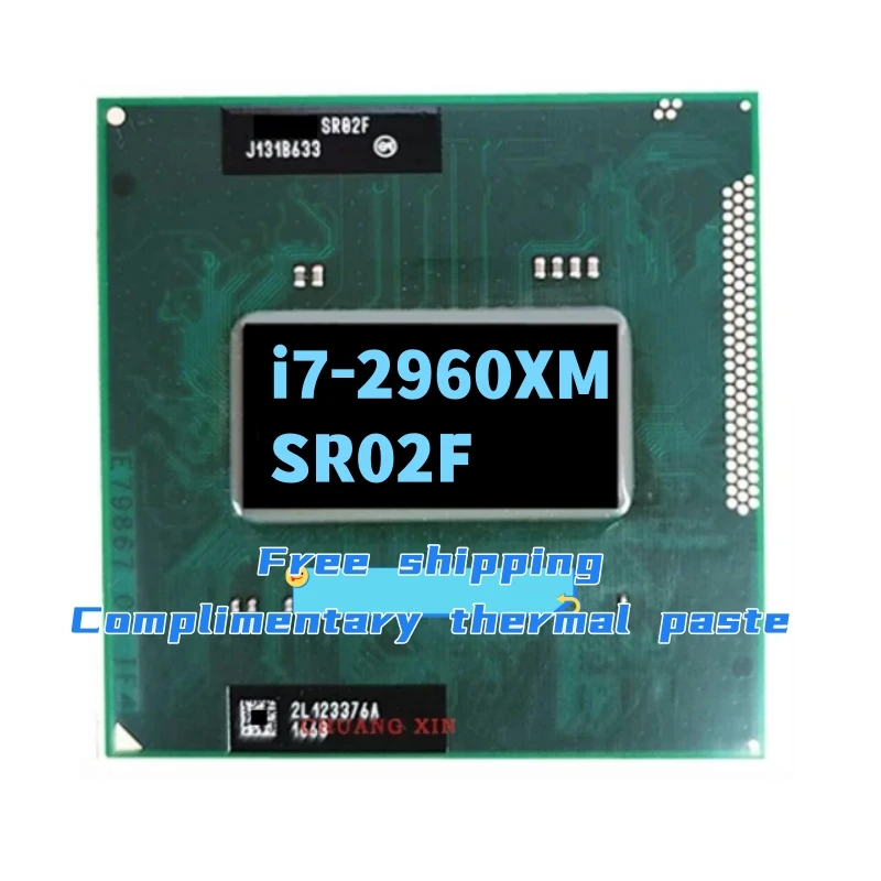 Core I7 2,7 x M I7-2960XM SR02F CPU GHz 55W Quad-Core 8M Cache Soket G2/RPGA988B, процессор для ноутбука
Core I7 2,7 x M I7-2960XM SR02F CPU GHz 55W Quad-Core 8M Cache Soket G2/RPGA988B, процессор для ноутбука