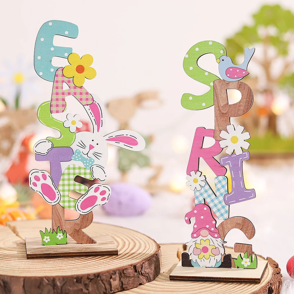 1/2Pcs Multiple Colors Easter Wooden Table Sign Easter Bunny Gnome Stand Tabletop Ornaments Table Mantle Decor 17.5x9.5x4.5cm
1/2Pcs Multiple Colors Easter Wooden Table Sign Easter Bunny Gnome Stand Tabletop Ornaments Table Mantle Decor 17.5x9.5x4.5cm