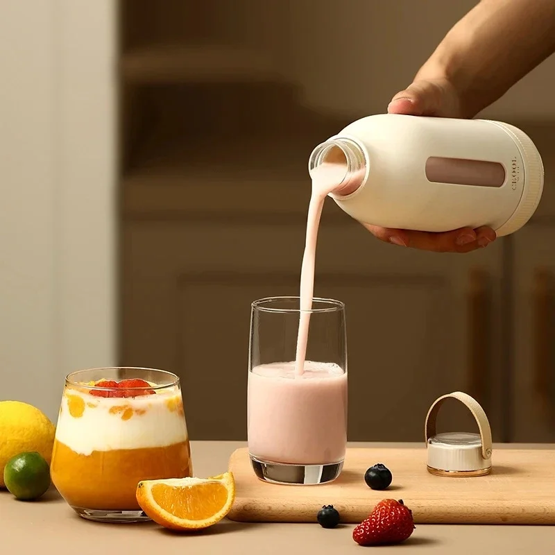 

Wirelessly Hand Blender Cup Mixer Fresh Fruit Juicer USB Rechargeable Mini Portable Blender 400ML Shakes Smoothie Maker