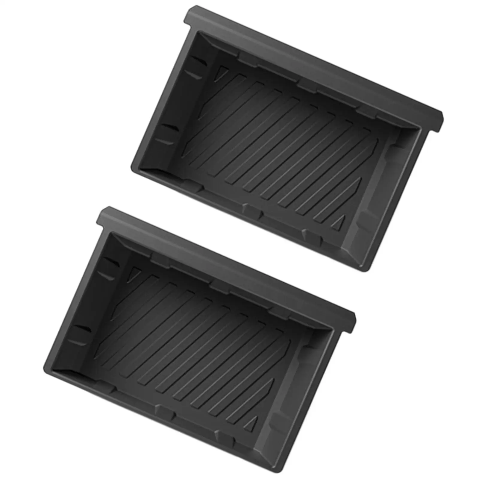 2 Pieces Under Seat Storage Box Underseat Hidden Tray for Model Y 23 24 
2 Pieces Under Seat Storage Box Underseat Hidden Tray for Model Y 23 24