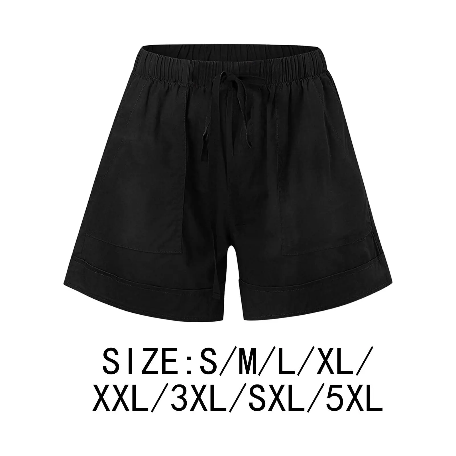 Casual Short Pants Hot Pants Baggy Trendy Womens Drawstring Shorts with Pockets for Workout
Casual Short Pants Hot Pants Baggy Trendy Womens Drawstring Shorts with Pockets for Workout