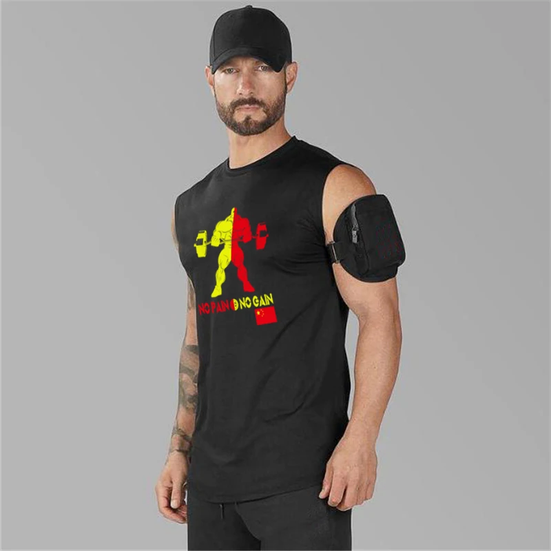 Brand Mens Casual Workout Comfortable Sports Sleeveless O-Neck Vest Fashion Tank Top Training Gym Breathable Fitness Singlets
Brand Mens Casual Workout Comfortable Sports Sleeveless O-Neck Vest Fashion Tank Top Training Gym Breathable Fitness Singlets
