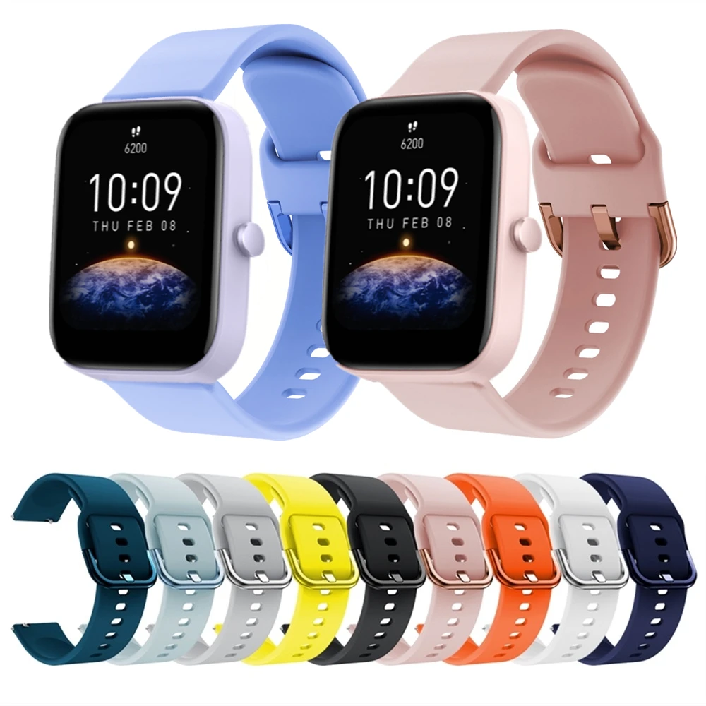 Silicone Strap For Huami Amazfit GTR 4 GTS 4 mini Sport Bracelet For Huami Amazfit Bip 3 Pro Bip U S Smart Watchband Accessories 
Silicone Strap For Huami Amazfit GTR 4 GTS 4 mini Sport Bracelet For Huami Amazfit Bip 3 Pro Bip U S Smart Watchband Accessories