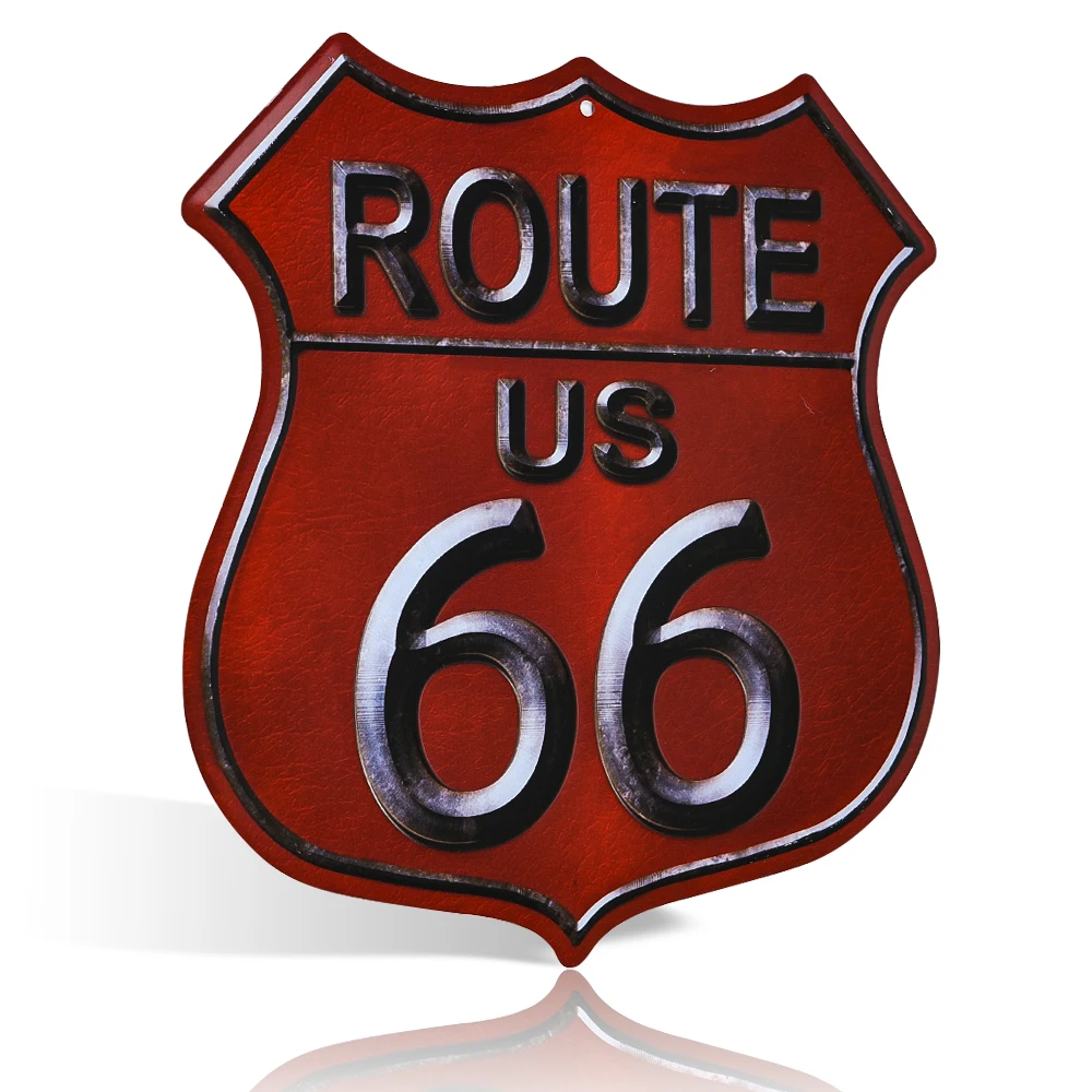 Rusty Highway Route 66 Metal Sign US Made Vintage Rustic Garage Man Cave Wall Decor
Rusty Highway Route 66 Metal Sign US Made Vintage Rustic Garage Man Cave Wall Decor