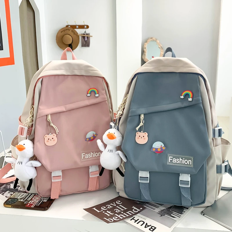 Kawaii school bags for girls 2022 Fashion Backpack nylon Women Backpack Anti-theft student Shoulder Bag kids Backapck Female
Kawaii school bags for girls 2022 Fashion Backpack nylon Women Backpack Anti-theft student Shoulder Bag kids Backapck Female