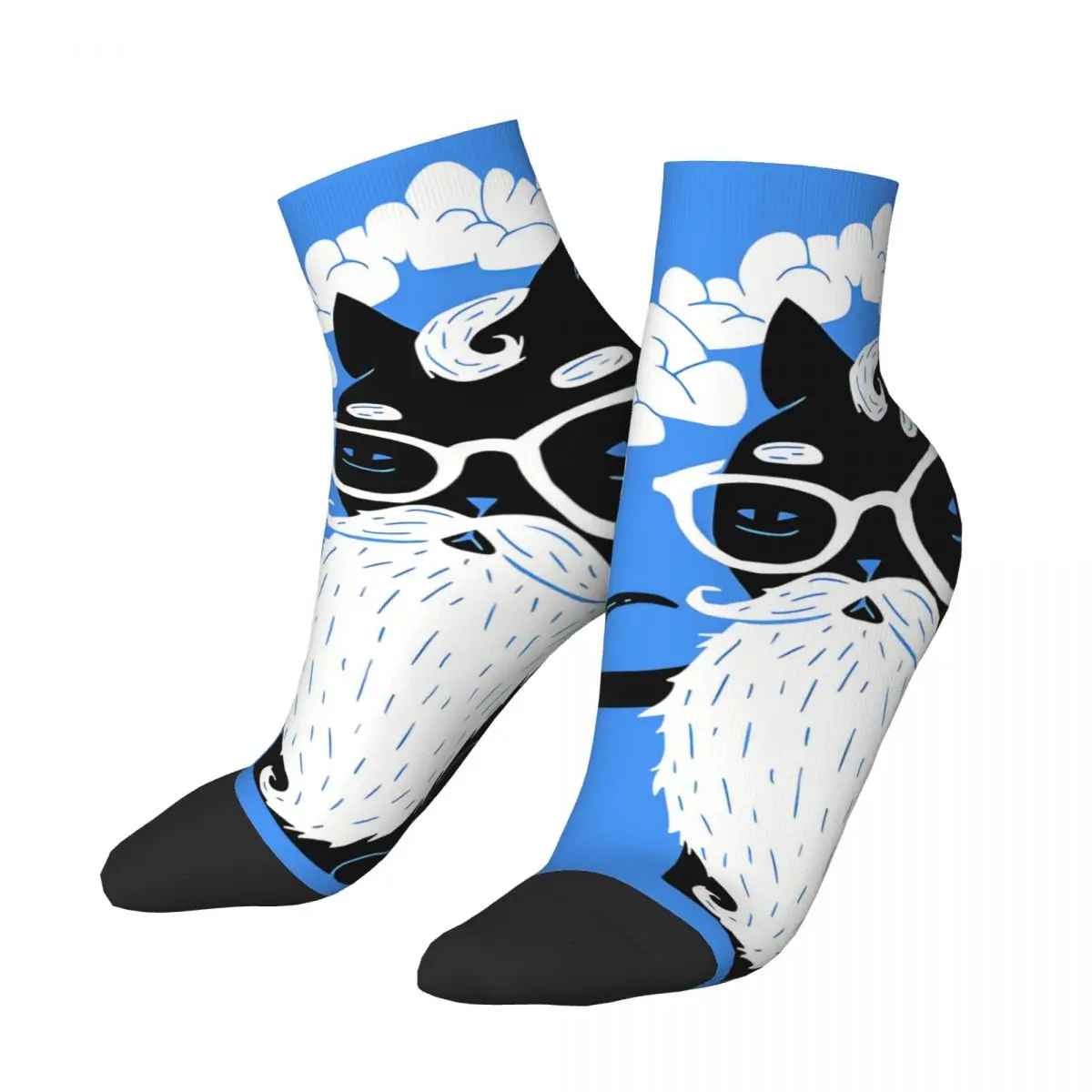 Whiskers And Pipe Cat Men's Ankle Socks Unisex Street Style Seamless Printed Crazy Low Sock Gift
Whiskers And Pipe Cat Men's Ankle Socks Unisex Street Style Seamless Printed Crazy Low Sock Gift