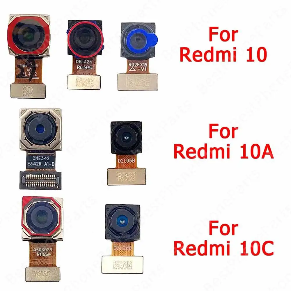 

For Xiaomi Redmi 10 10A 10C Prime 2022 Back Rear Camera Backside Camera Module Replacement Spare Parts