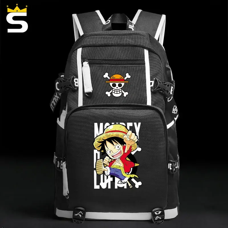 One Piece Luffy Backpack Ace White Beard Backpack Men and Women Student Backpack Houlders Outdoor Bag Beautiful Fashion
One Piece Luffy Backpack Ace White Beard Backpack Men and Women Student Backpack Houlders Outdoor Bag Beautiful Fashion