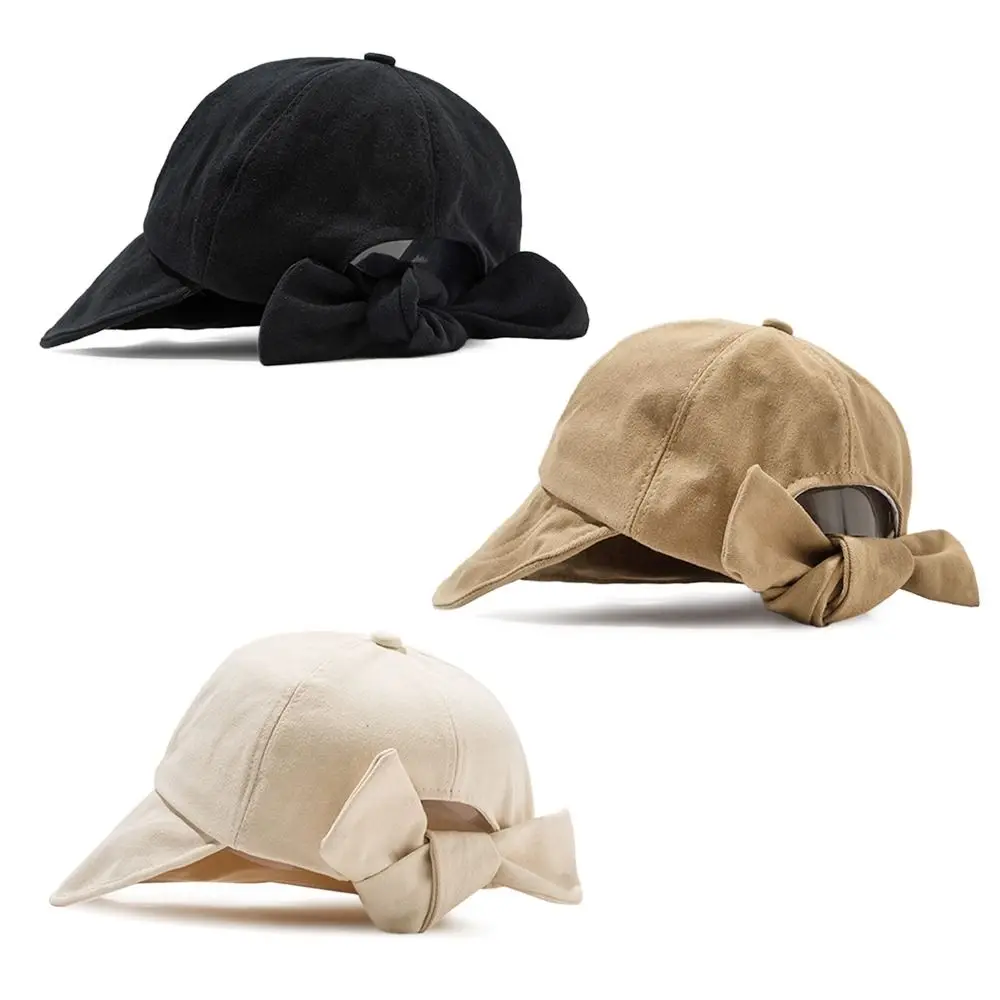 

Spring Summer Cotton Soft Big Wide Brim Women Girl Fisherman Cap Sun Visor Hats Sun Hat Baseball Cap Bows Bucket Hat