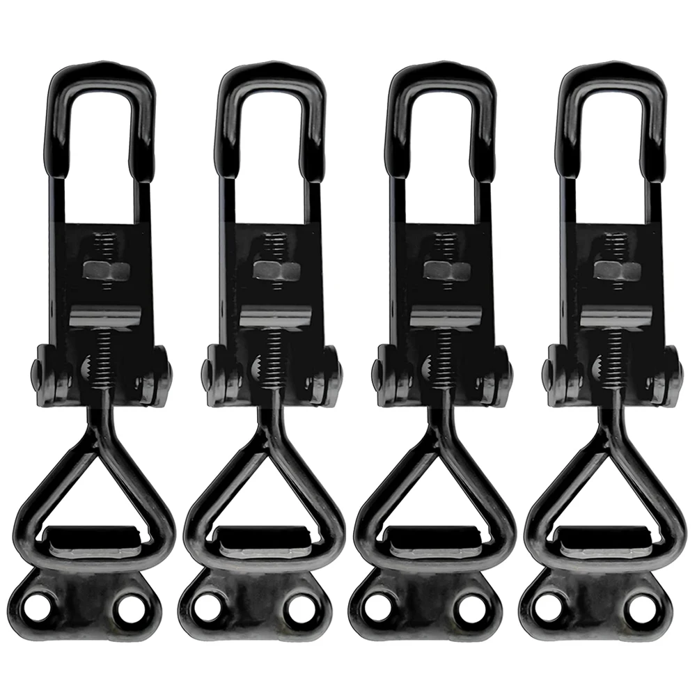 4Pcs Adjustable Toolbox Case Metal Toggle Latch Catch Clasp Quick Release Clamp Anti-Slip Push Pull Toggle Clamp Tools GH 4001
4Pcs Adjustable Toolbox Case Metal Toggle Latch Catch Clasp Quick Release Clamp Anti-Slip Push Pull Toggle Clamp Tools GH 4001