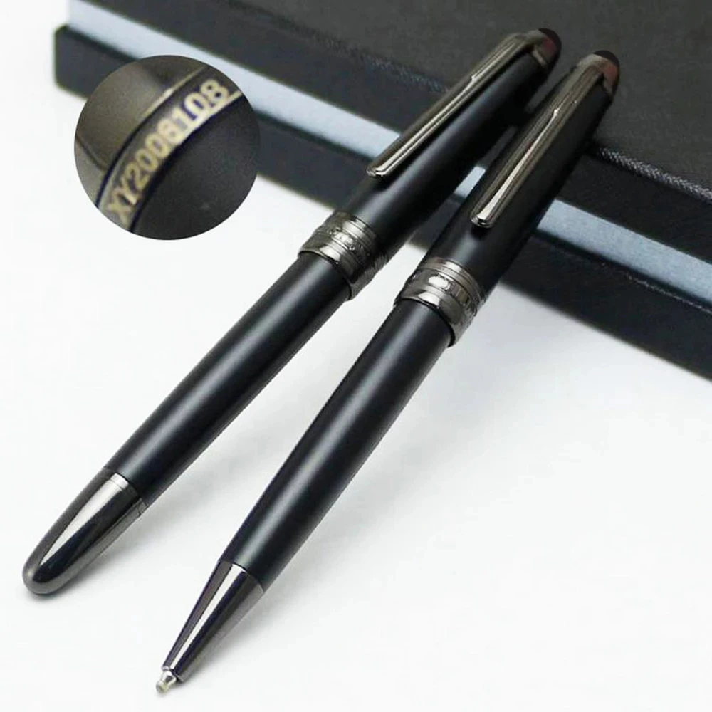 M Pure Black Classic Roller Ball Ballpoint Pen Office School Luxury Supplies With Series Number XY2006108
M Pure Black Classic Roller Ball Ballpoint Pen Office School Luxury Supplies With Series Number XY2006108