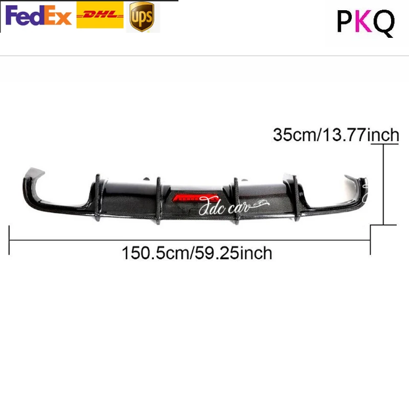 For Audi S4 B9 A4 Sline Sedan 2017 2018 2019 Carbon Fiber Color Rear Diffuser Bumper Spoiler Lip W/Break Light Lamp
For Audi S4 B9 A4 Sline Sedan 2017 2018 2019 Carbon Fiber Color Rear Diffuser Bumper Spoiler Lip W/Break Light Lamp