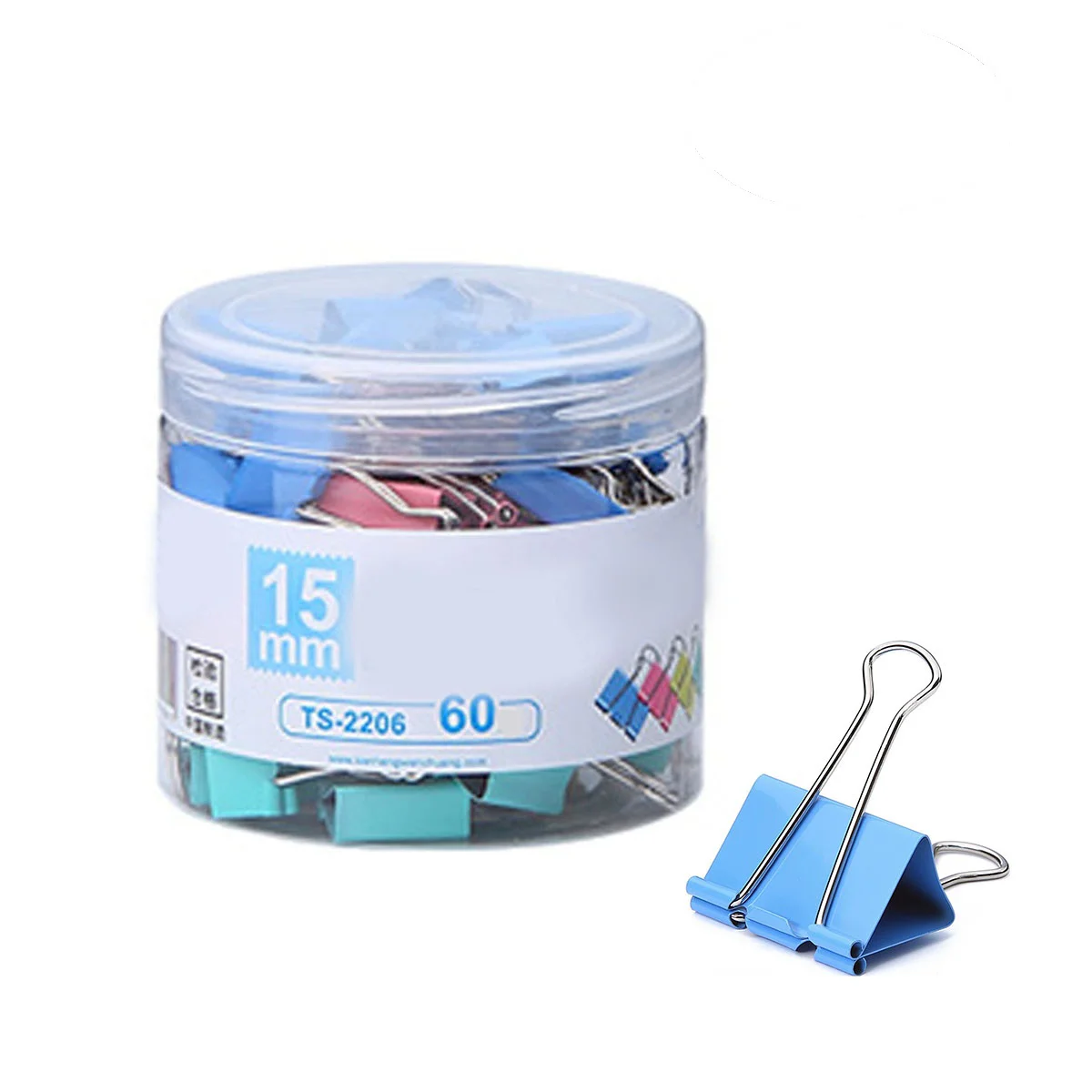 60Pcs Colored Binder Clips Paper Clamp Clips for Office, Home, Schools, Kitchen Home Usage 15mm (Assorted Colors)
60Pcs Colored Binder Clips Paper Clamp Clips for Office, Home, Schools, Kitchen Home Usage 15mm (Assorted Colors)