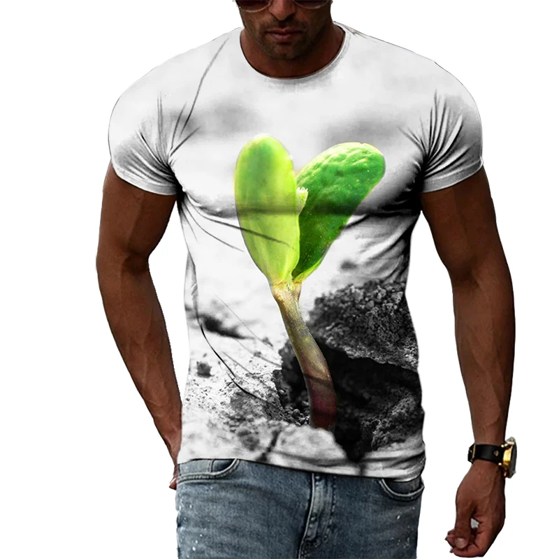 Natural Landscape Pattern Summer Fashion Men's T-shirt 3D HD Printing Trend Creative Short-sleeved Hip-hop Handsome O-neck Top
Natural Landscape Pattern Summer Fashion Men's T-shirt 3D HD Printing Trend Creative Short-sleeved Hip-hop Handsome O-neck Top