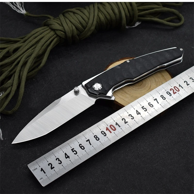 Folding knife Kesiwo EF913 Black-Shark D2 Blade G10 handle Quality Outdoor Camping Tactical Survival EDC Hunting Knife
Folding knife Kesiwo EF913 Black-Shark D2 Blade G10 handle Quality Outdoor Camping Tactical Survival EDC Hunting Knife