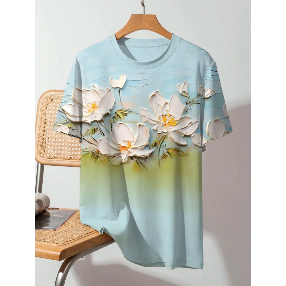 Men's T-Shirt Summer Tshirt Casual Short Sleeved Top O Neck T Shirt Loose Micro Elasticity Retro Fashion Breathable Men Clothing
Men's T-Shirt Summer Tshirt Casual Short Sleeved Top O Neck T Shirt Loose Micro Elasticity Retro Fashion Breathable Men Clothing