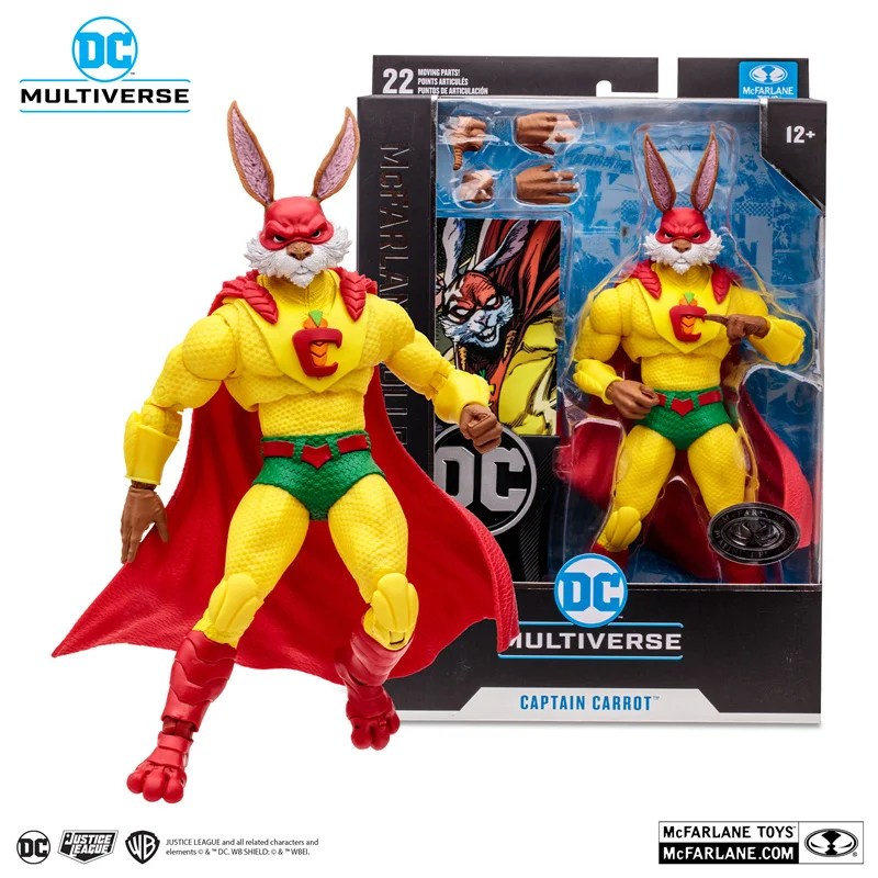 Original McFarlane Toys DC Multiverse Captain Carrot (Justice League Incarnate) Platinum Edition 7-inch Action Figure Model Gift
Original McFarlane Toys DC Multiverse Captain Carrot (Justice League Incarnate) Platinum Edition 7-inch Action Figure Model Gift