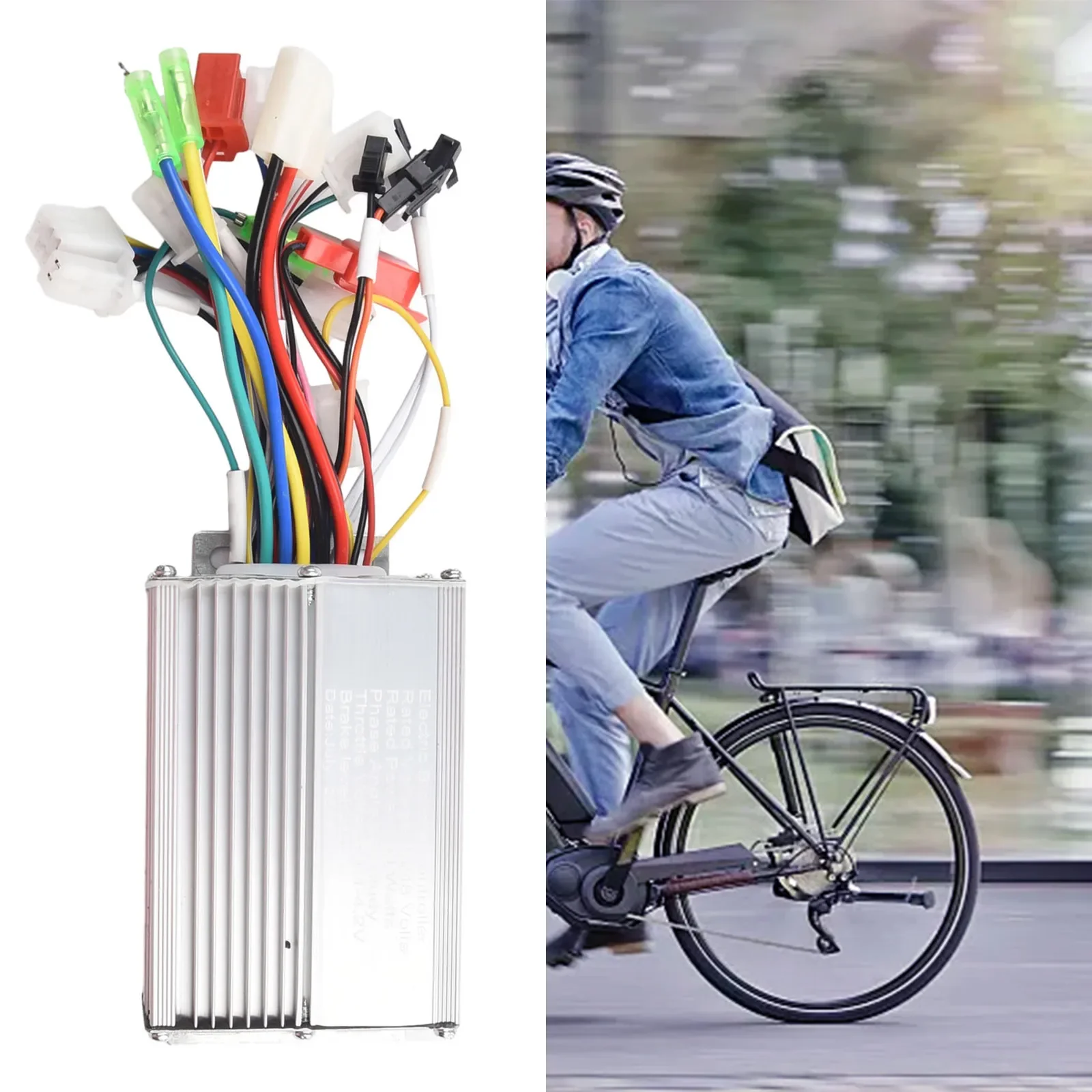 Electric Bicycle Accessories 36V/48V 350W Electric Bike Brushless DC Motor Controller For Electric Bicycle E-bike Scooter
Electric Bicycle Accessories 36V/48V 350W Electric Bike Brushless DC Motor Controller For Electric Bicycle E-bike Scooter